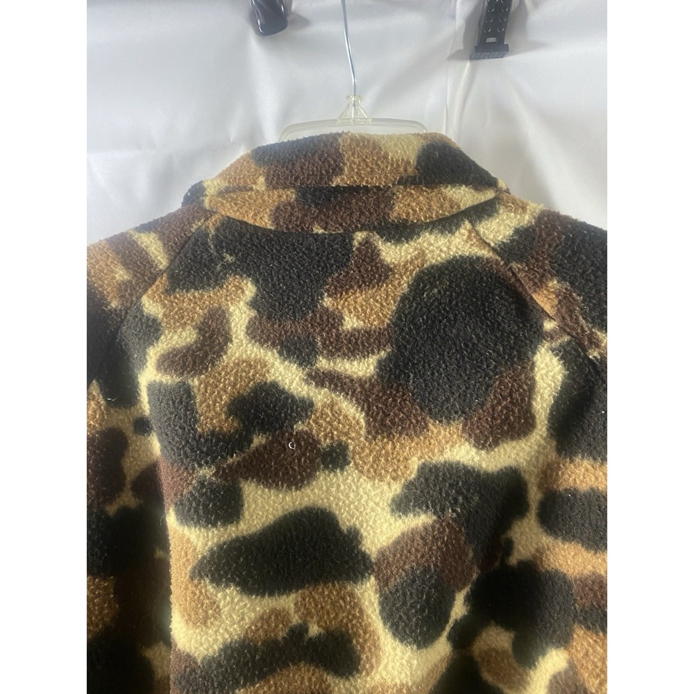 Vintage 1970's Columbia Sportswear Duck Camo Fleece Sweatsuit Men's Medium - Picture 13 of 16